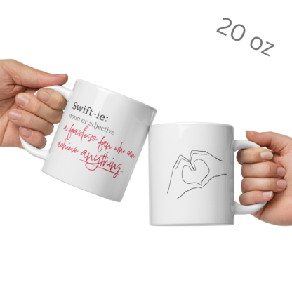 Fearless Swiftie White Glossy Mug - Image 17