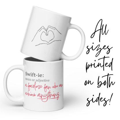 Fearless Swiftie White Glossy Mug - Image 14