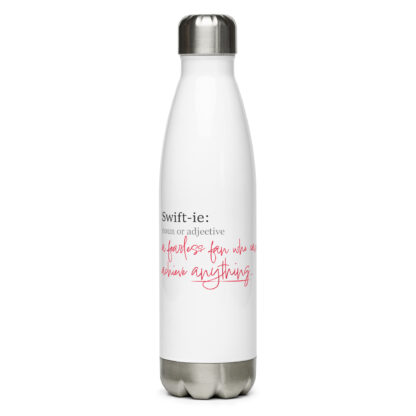 Fearless Swiftie 17oz Stainless Steel Water Bottle - Image 2