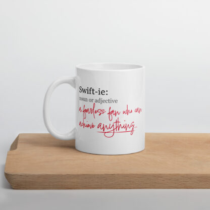 Fearless Swiftie White Glossy Mug - Image 11