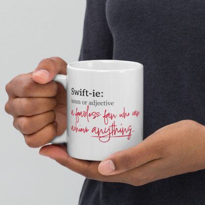 Fearless Swiftie White Glossy Mug - Image 7